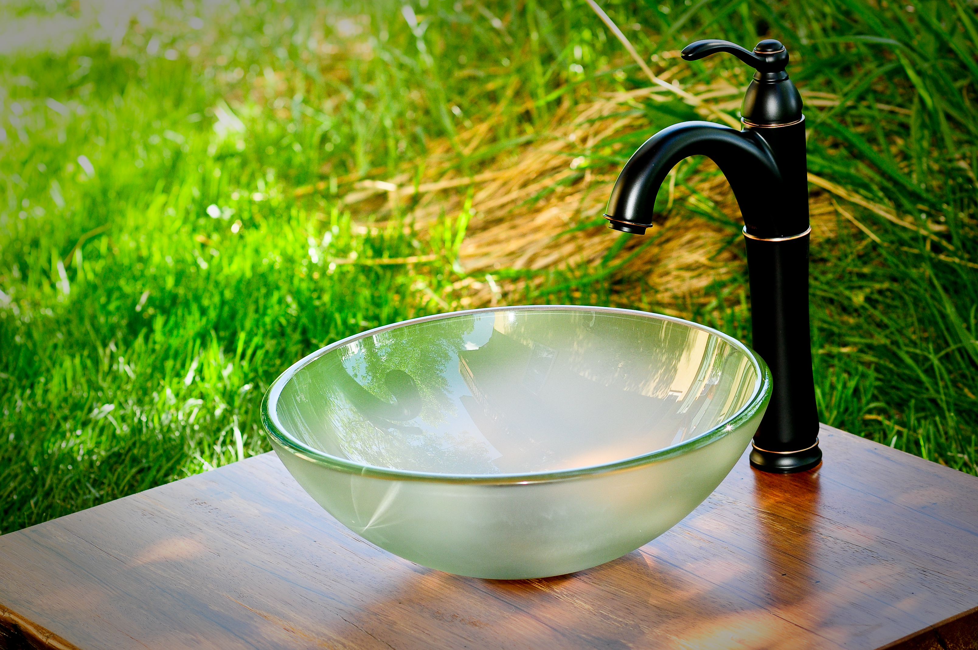 Wood Countertop: The Premier Choice for a mountain modern Bathroom Remodel in Colorado.