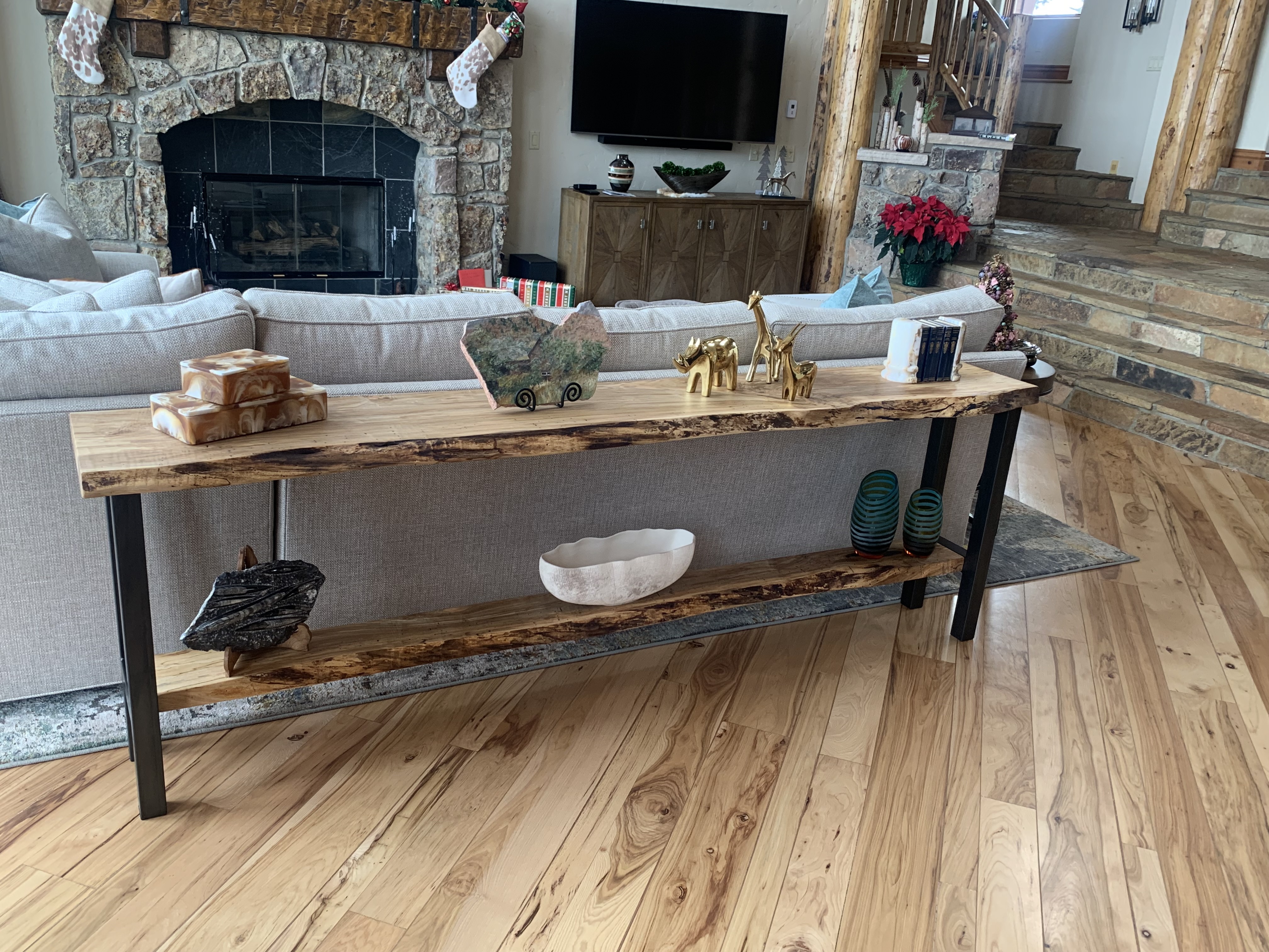 Sofa Table + Sugar Maple = Perfection.